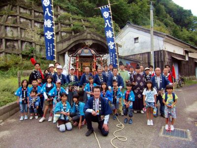 地元八浜の秋祭り